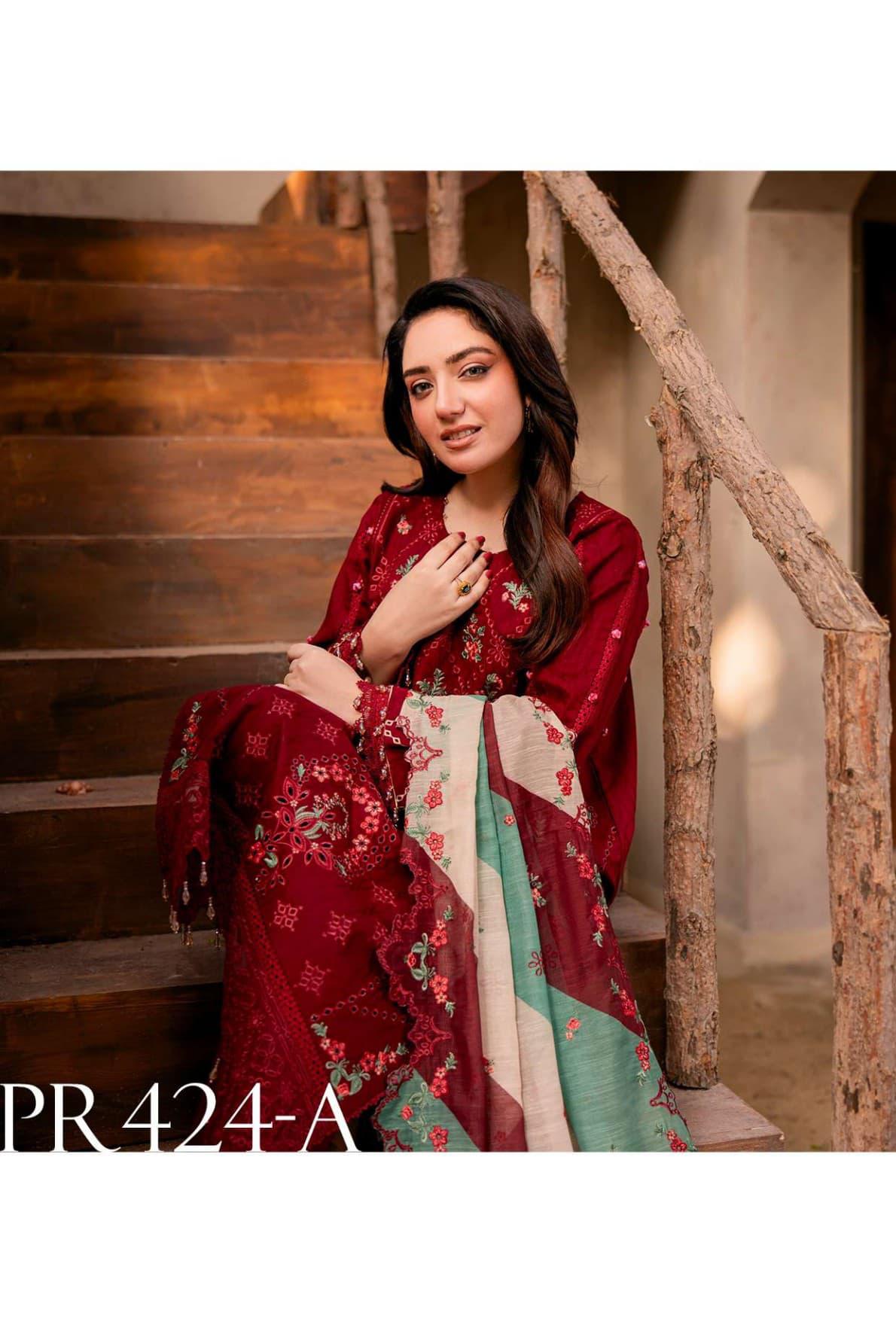 Khass By Peridot Dobby Lawn Collection 2025 (PR-423B)