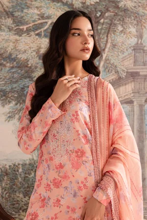 BAYRI 3 PIECE - PREMIUM EMBROIDERED LAWN - 9078-RTI