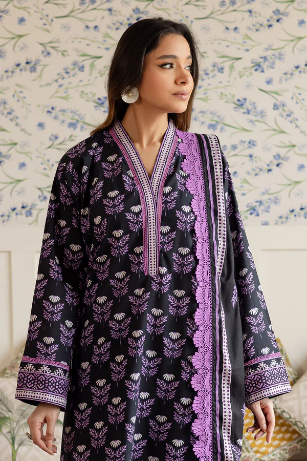 PRINT DAIRY-3 Piece - Premium Digital Printed Lawn - 520-RTI