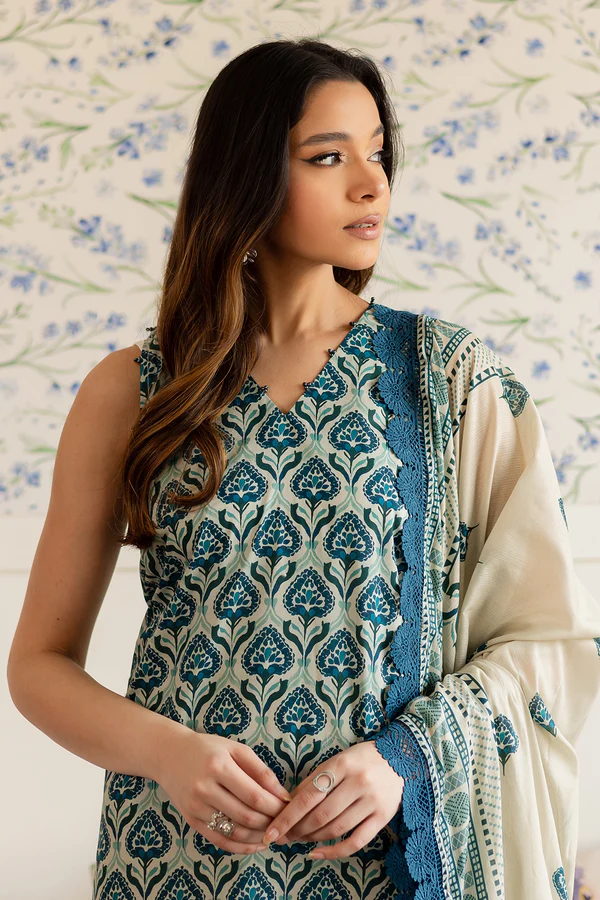 PRINT DAIRY-3 Piece - Premium Digital Printed Lawn - 513-RTI - Image 4
