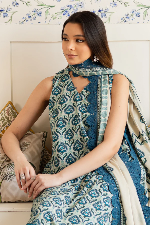 PRINT DAIRY-3 Piece - Premium Digital Printed Lawn - 513-RTI