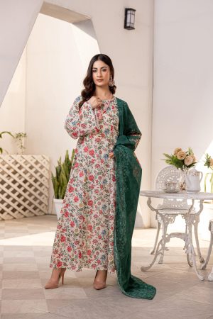 CLASSIC LAWN PRINTS 3PC UNSTITCHED VOL3 D-08-MOTIFZ