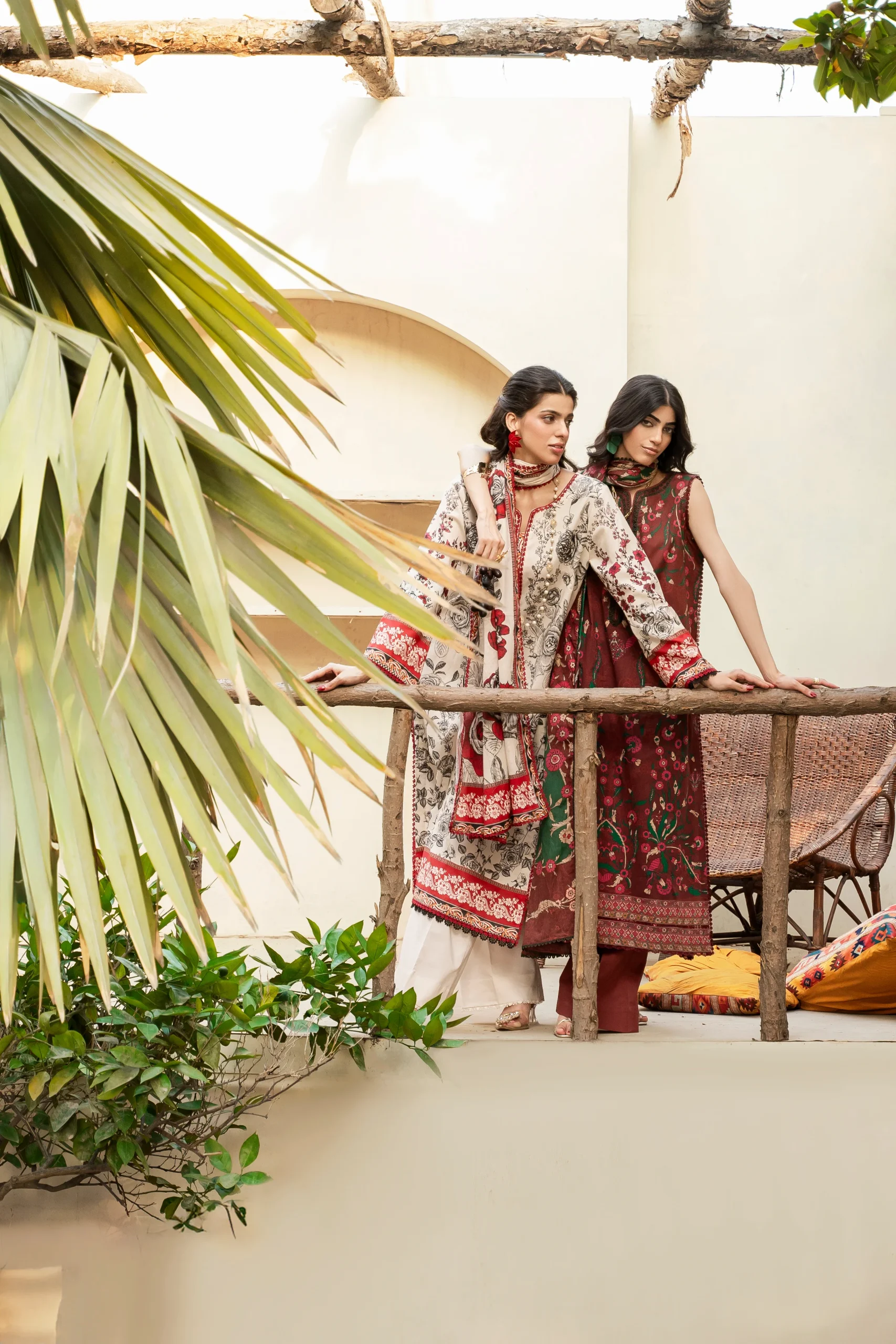 FIRDOUS-Printed - Lawn - 3pc - D136 - Acai - Image 2
