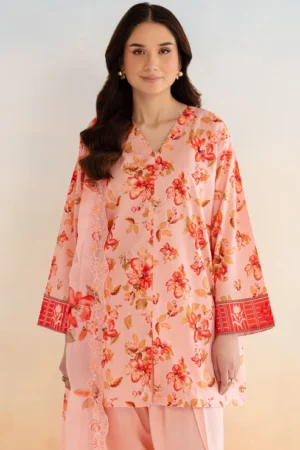 3 Piece- Premium Digitally Printed Lawn - 9165-RTI