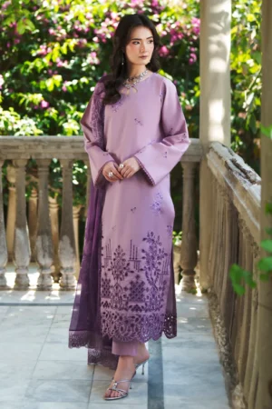 ENARA 3 Piece - Luxury Embroidered Lawn - 3703