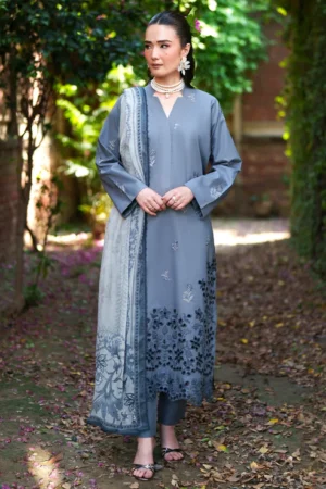 ENARA 3 Piece - Luxury Embroidered Lawn - 3704