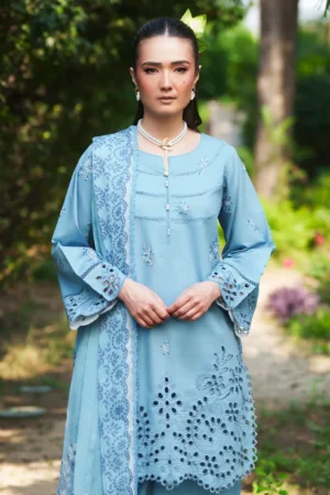 ENARA 3 Piece - Luxury Embroidered Lawn - 3706