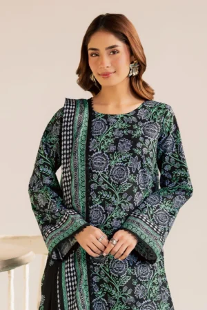 Print Dairy 3 Piece- Premium Digitally Printed Lawn - 3777