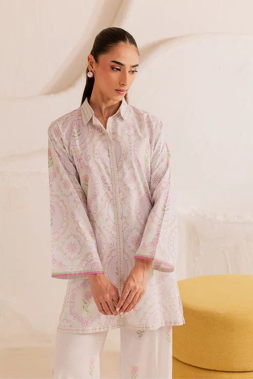 Stitched 2 Piece – Printed Lawn – Cloud Nine